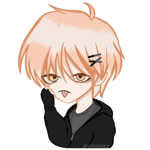 🤩 Стикер «Hiroharu» для Telegram
