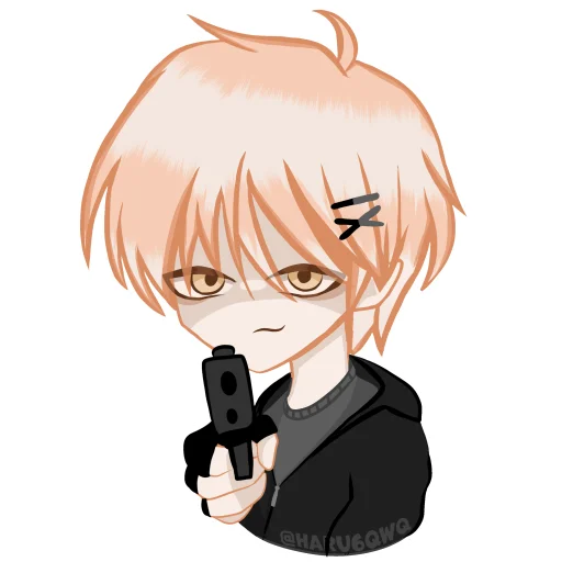 🤩 Стикер «Hiroharu» для Telegram