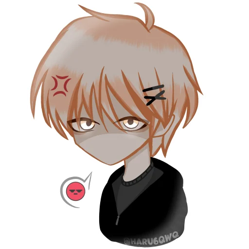 🤩 Стикер «Hiroharu» для Telegram
