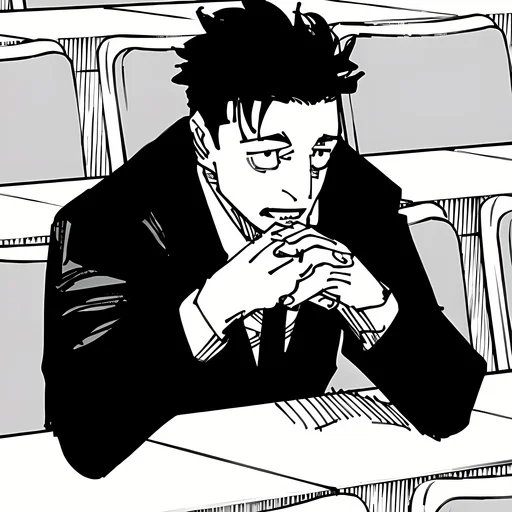 ⚫️ Стикер «Hiromi Higuruma» для Telegram