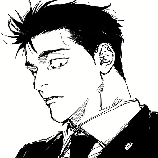 ⚫️ Стикер «Hiromi Higuruma» для Telegram
