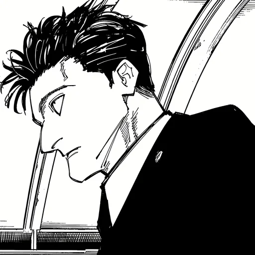⚫️ Стикер «Hiromi Higuruma» для Telegram