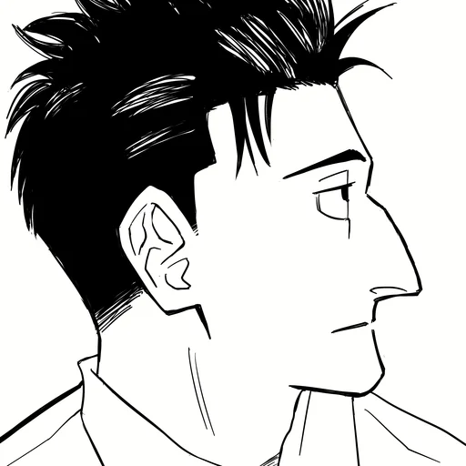 ⚫️ Стикер «Hiromi Higuruma» для Telegram
