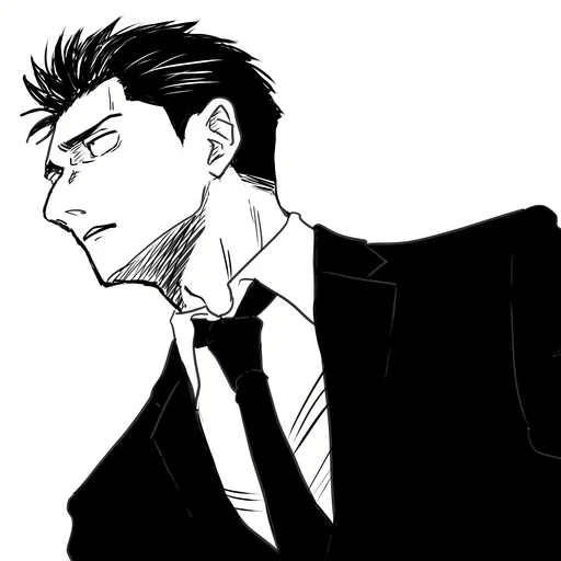 ⚫️ Стикер «Hiromi Higuruma» для Telegram