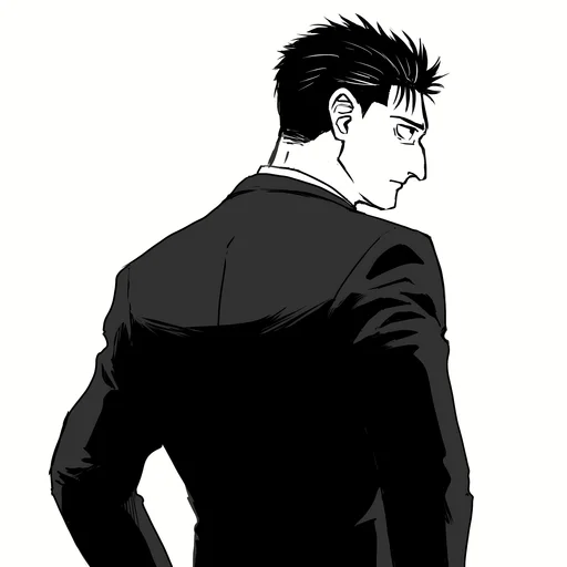 ⚫️ Стикер «Hiromi Higuruma» для Telegram