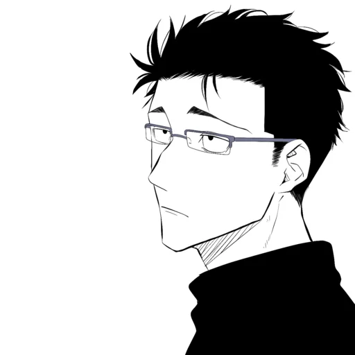 ⚫️ Стикер «Hiromi Higuruma» для Telegram