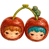 🍒 Эмодзи «‍ Хироно и Ньота (pop mart)» для Telegram