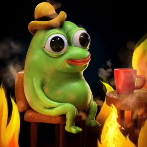 🐸 Стикер «HiroonRaf Grassetti» для Telegram