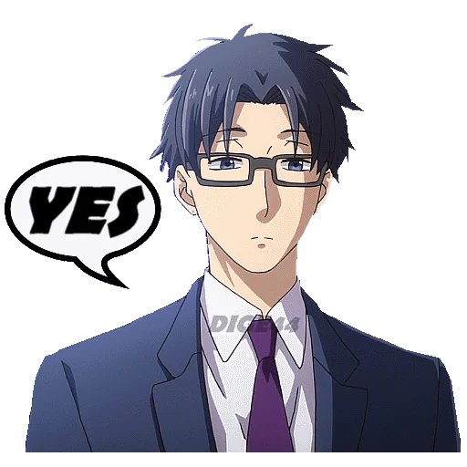 👍 Стикер «HIROTAKA NIFUJI» для Telegram