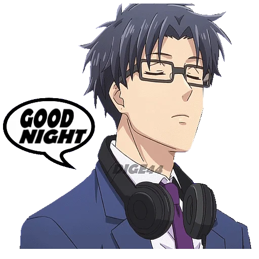 🛌 Стикер «HIROTAKA NIFUJI» для Telegram