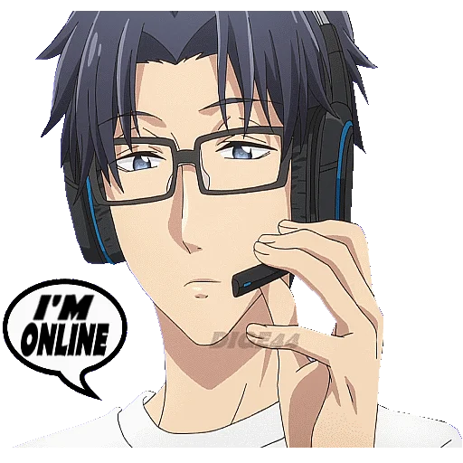 👾 Стикер «HIROTAKA NIFUJI» для Telegram