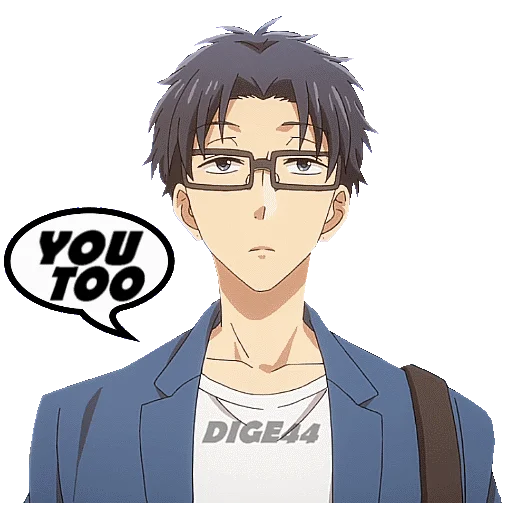 🤞 Стикер «HIROTAKA NIFUJI» для Telegram