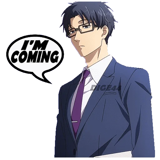 🛴 Стикер «HIROTAKA NIFUJI» для Telegram