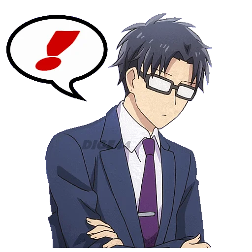 ❗️ Стикер «HIROTAKA NIFUJI» для Telegram