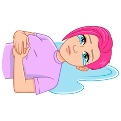 😭 Стикер «Мемный vmoji Tecna» для Telegram