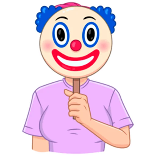 🤡 Стикер «Мемный vmoji Tecna» для Telegram