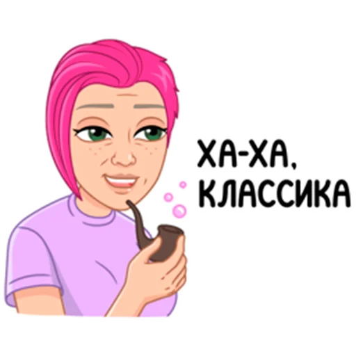 🤣 Стикер «Мемный vmoji Tecna» для Telegram
