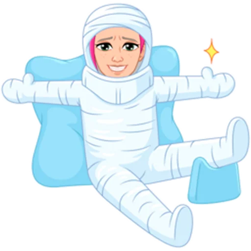 🤕 Стикер «Мемный vmoji Tecna» для Telegram