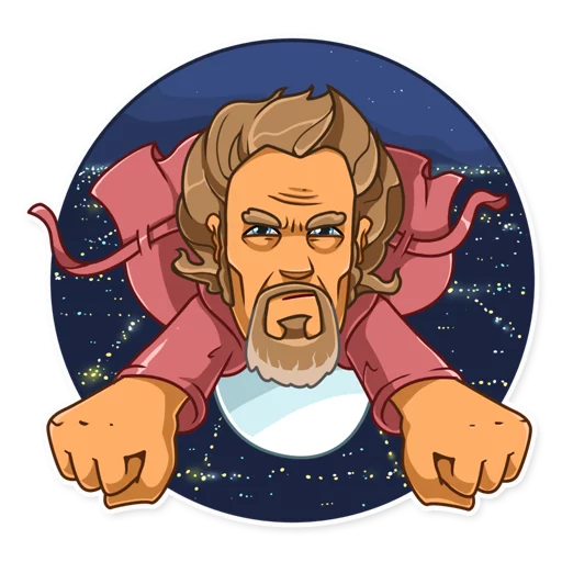 🏃 Стикер «The Dude» для Telegram