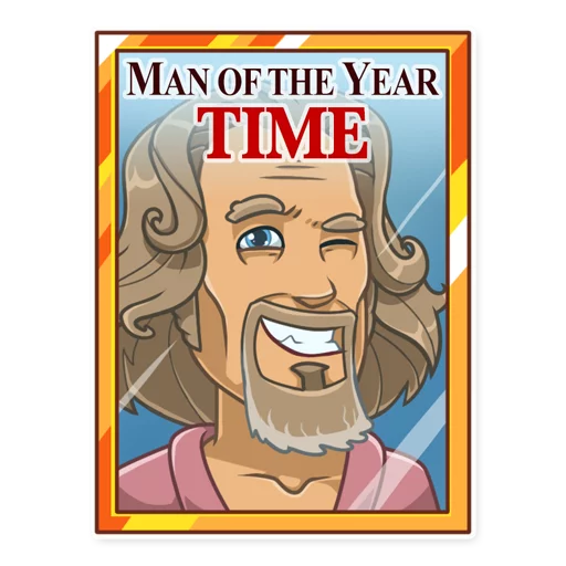 🏆 Стикер «The Dude» для Telegram