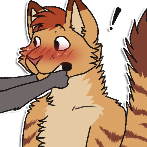🐈 Стикер «HissSticks» для Telegram