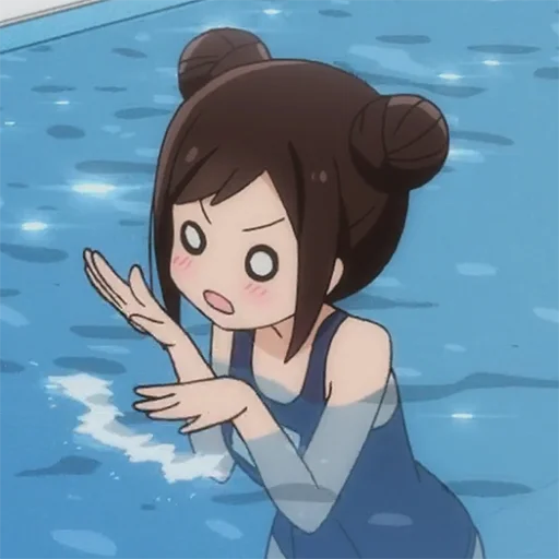 🏊‍♀️ Стикер «Hitori Bocchi» для Telegram