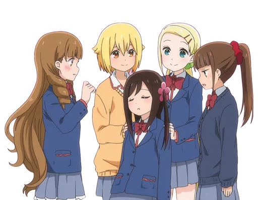 👩‍👩‍👧‍👧 Стикер «Hitori Bocchi» для Telegram