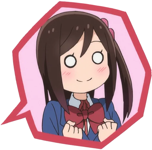 🤗 Стикер «Hitori Bocchi» для Telegram