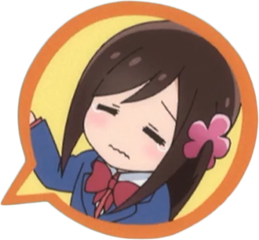 😞 Стикер «Hitori Bocchi» для Telegram