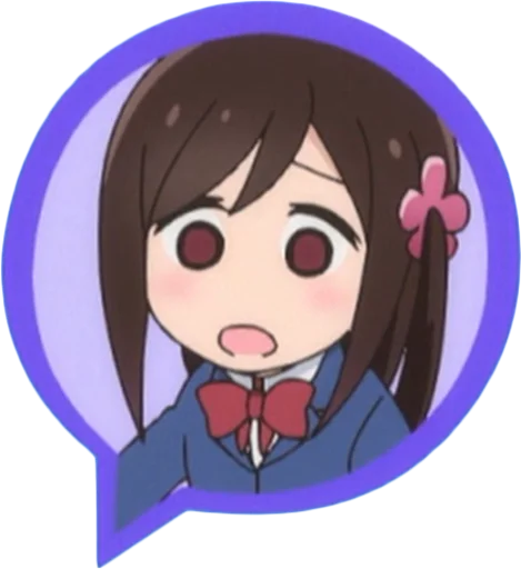☹️ Стикер «Hitori Bocchi» для Telegram
