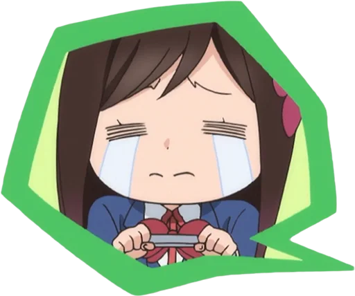 😭 Стикер «Hitori Bocchi» для Telegram