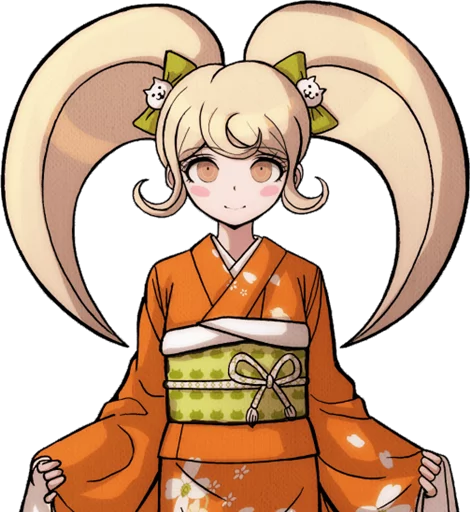 Стикерпак Hiyoko Saionji Хиёко Сайонджи для Telegram