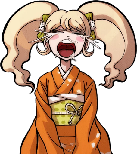😭 Стикер «Hiyoko Saionji Хиёко Сайонджи» для Telegram