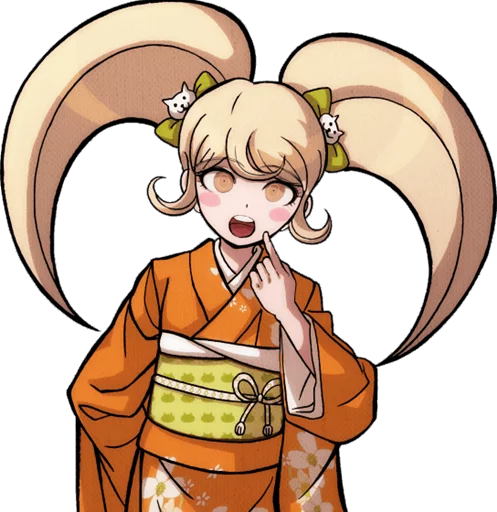 😲 Стикер «Hiyoko Saionji Хиёко Сайонджи» для Telegram