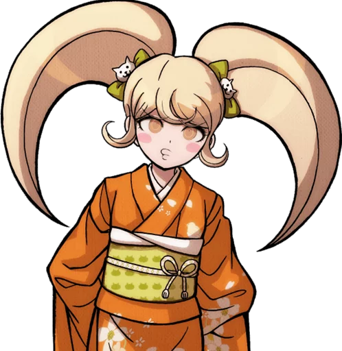 😤 Стикер «Hiyoko Saionji Хиёко Сайонджи» для Telegram