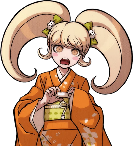 😰 Стикер «Hiyoko Saionji Хиёко Сайонджи» для Telegram