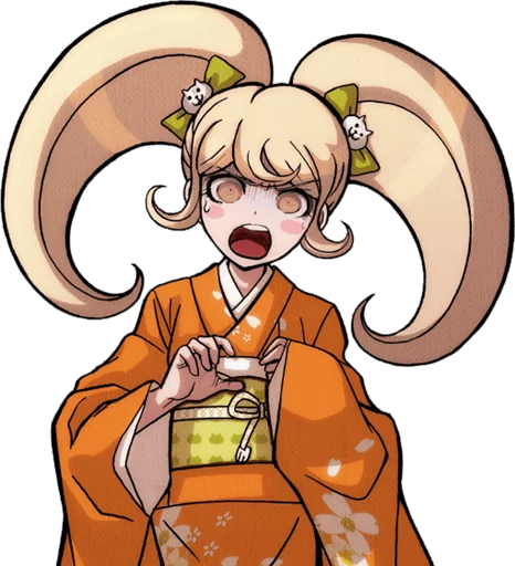 😰 Стикер «Hiyoko Saionji Хиёко Сайонджи» для Telegram