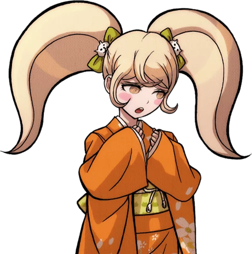 😟 Стикер «Hiyoko Saionji Хиёко Сайонджи» для Telegram