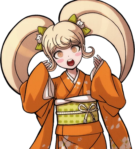 😲 Стикер «Hiyoko Saionji Хиёко Сайонджи» для Telegram