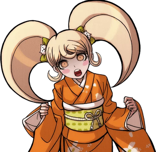 😡 Стикер «Hiyoko Saionji Хиёко Сайонджи» для Telegram