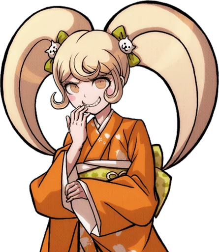 😆 Стикер «Hiyoko Saionji Хиёко Сайонджи» для Telegram