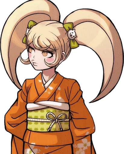 😒 Стикер «Hiyoko Saionji Хиёко Сайонджи» для Telegram