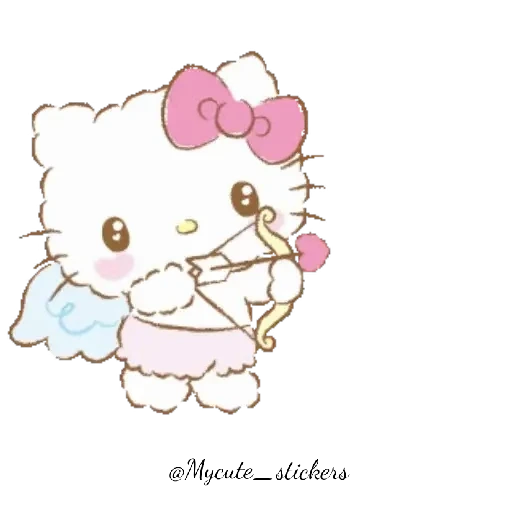 🐱 Стикер «Hello Kitty BA» для Telegram