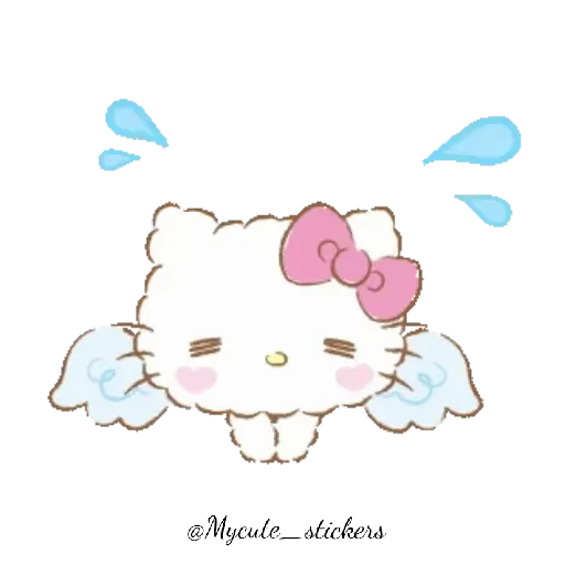 🐱 Стикер «Hello Kitty BA» для Telegram