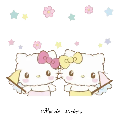 🐱 Стикер «Hello Kitty BA» для Telegram
