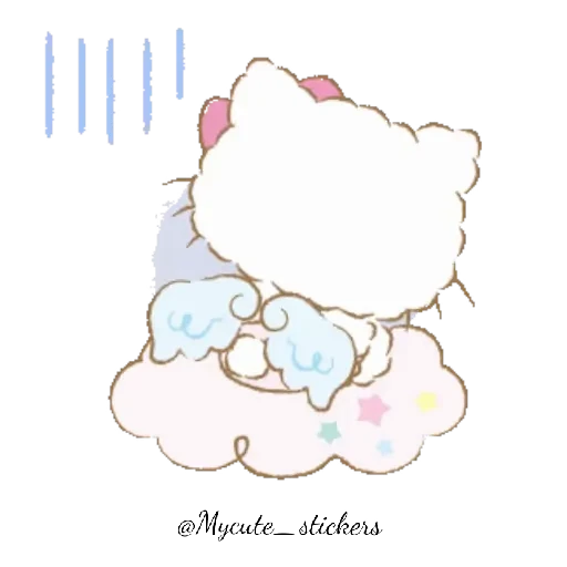 🐱 Стикер «Hello Kitty BA» для Telegram