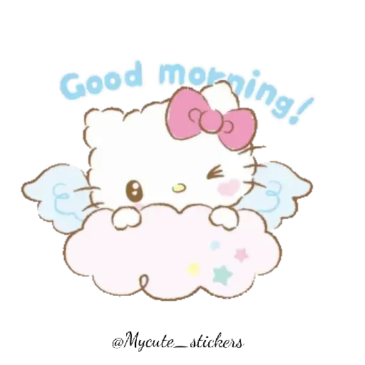 🐱 Стикер «Hello Kitty BA» для Telegram