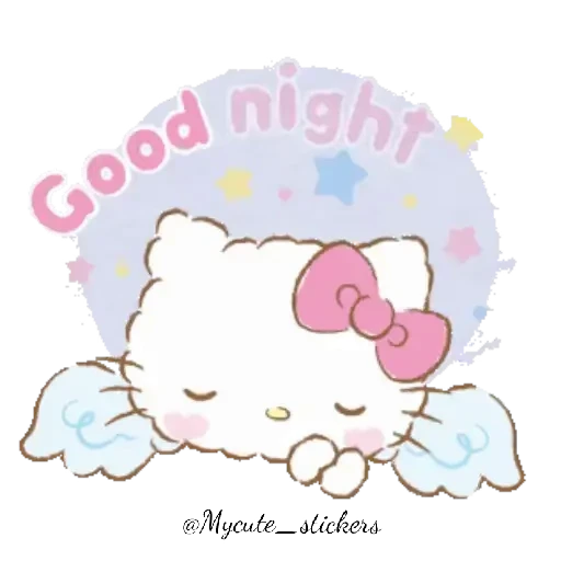🐱 Стикер «Hello Kitty BA» для Telegram