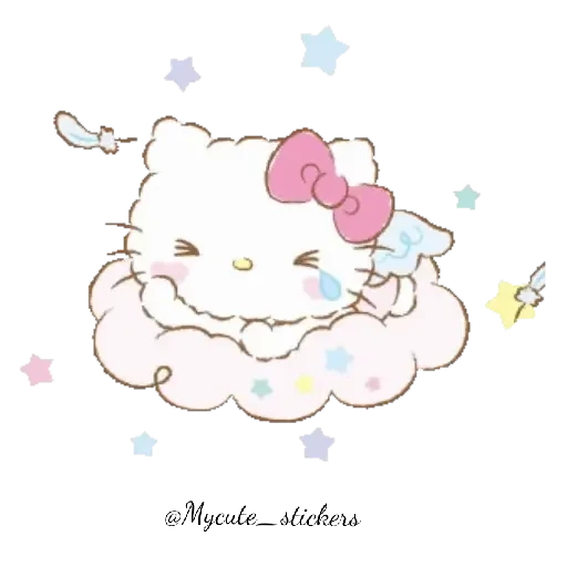 Стикерпак Hello Kitty BA для Telegram