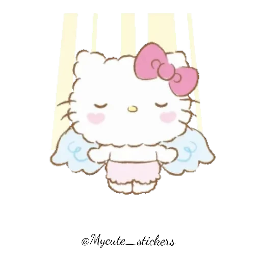🐱 Стикер «Hello Kitty BA» для Telegram